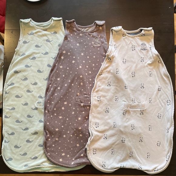 BUNDLE: Woolino 4 Season Ultimate Baby Sleep Bag, Merino Wool & Organic Cotton - Picture 1 of 6
